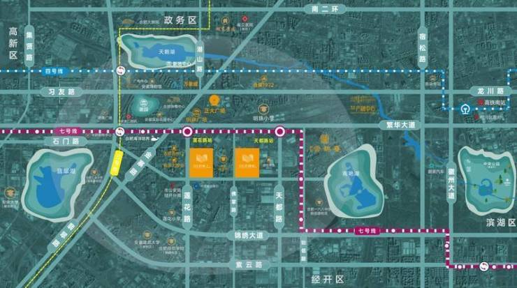 锦上花园营销中心电话号码多少不朽情缘登录经开区皖投云启(图2)